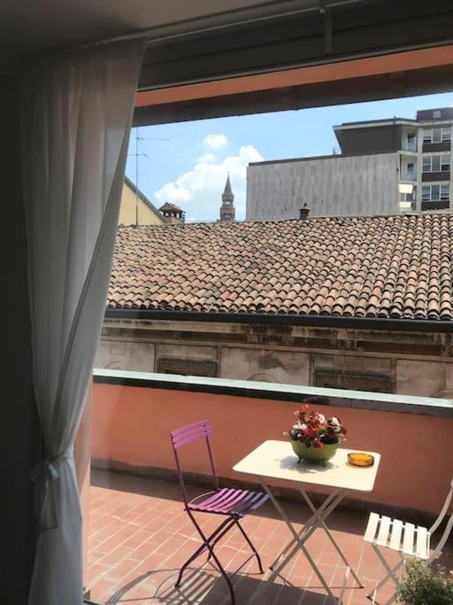Loft Teatro Politeama - Intero Appartamento In Centro Storico Con Vista Cremona Dış mekan fotoğraf
